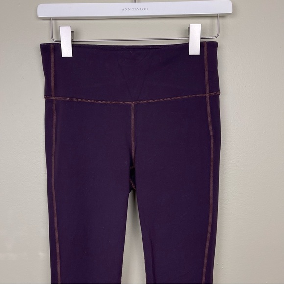 Athleta Purple/Maroon Leggings Size S - Picture 3 of 5